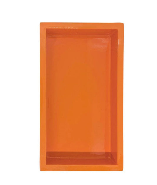 Laura Park Orange Bamboo Guest Towel Holder