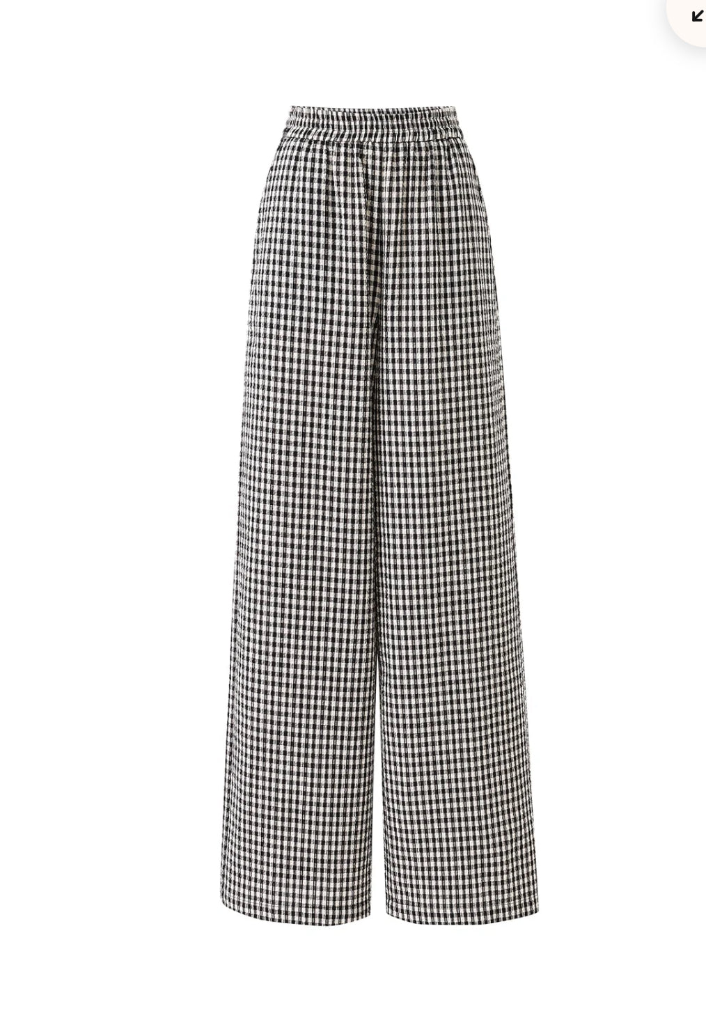 Panther Gingham Pant