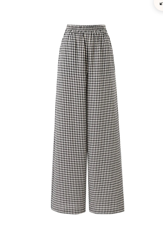 Panther Gingham Pant