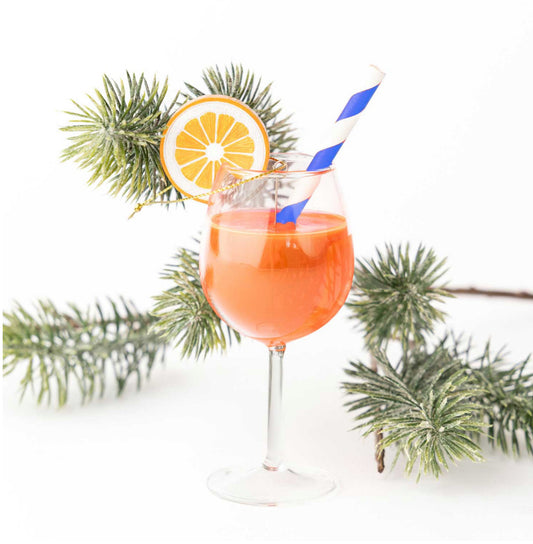 Aperol Spritz Ornament