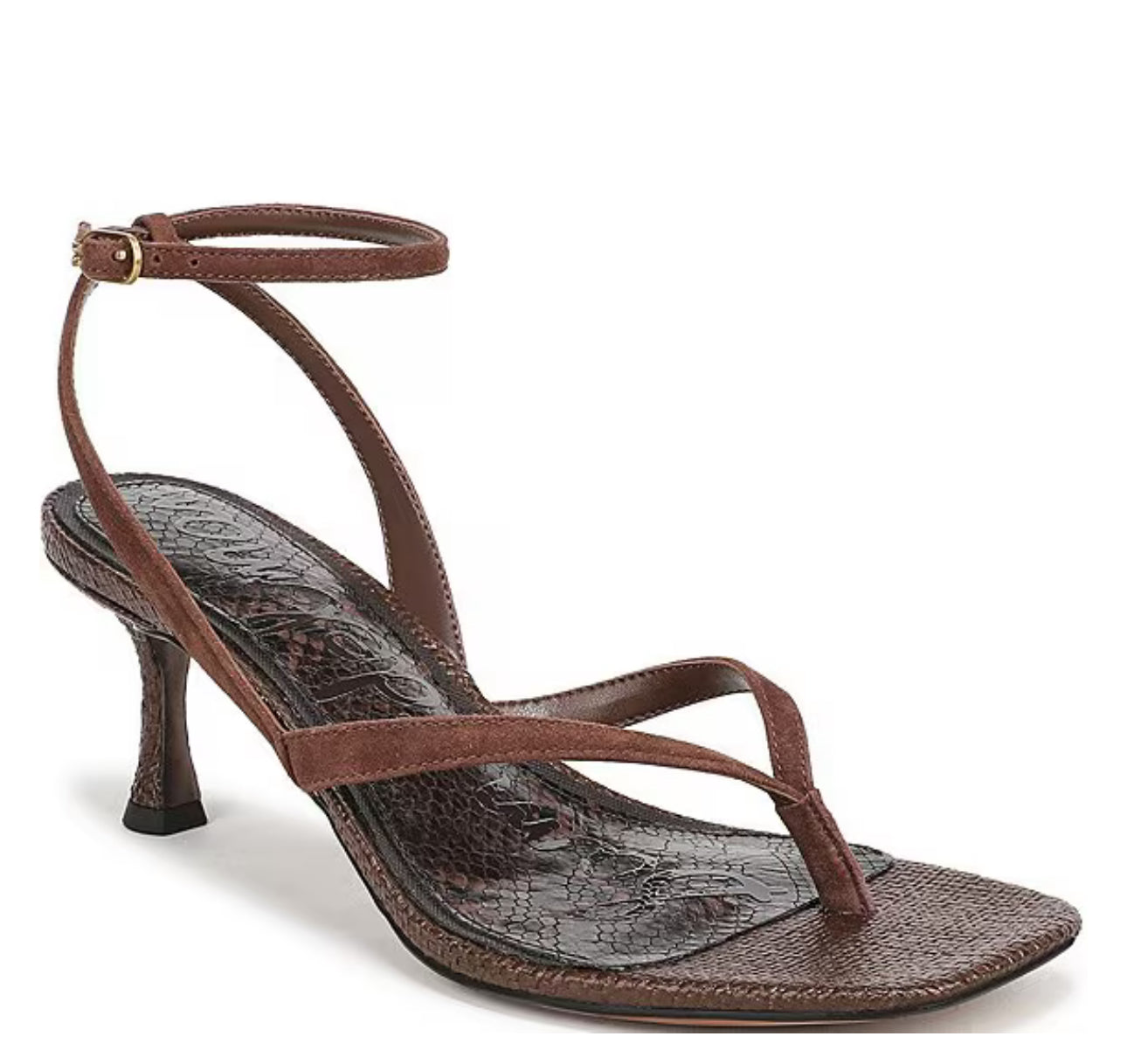 Pax Suede & Raffia Wrap Sandal