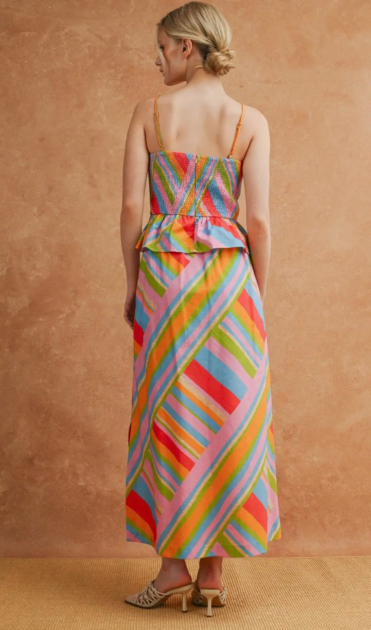 Colorful Striped Set