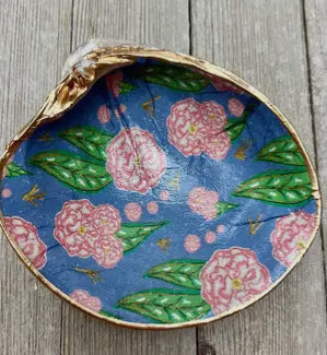 Palm Beach Floral Oyster Shell