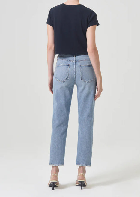 AGOLDE Riley High Rise cheapest Straight Crop Jeans