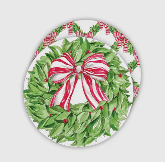 Wreath with Bow Coasters