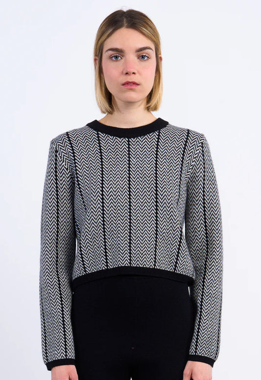 Vertical Stripe Sweater