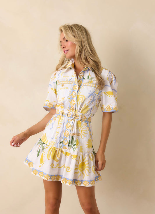 Viscaya Dress in Club Soleil