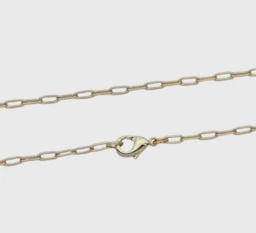 Dainty Link Chain Charm Necklace