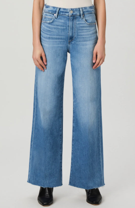 Paige Anessa 31" Wide Leg Jean in Mesmerize