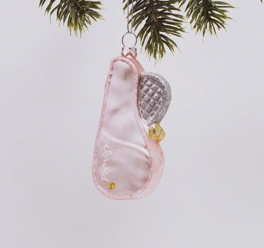 Pink Tennis Ornament