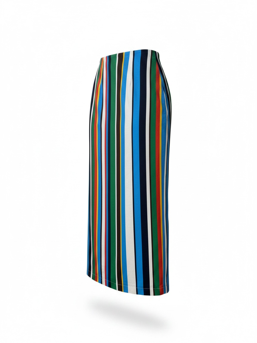 Striped Maxi Skirt