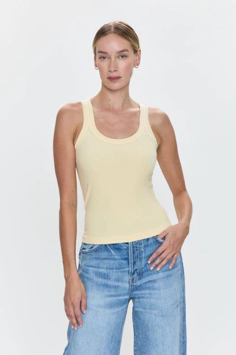 Christy Curved Hem Tank