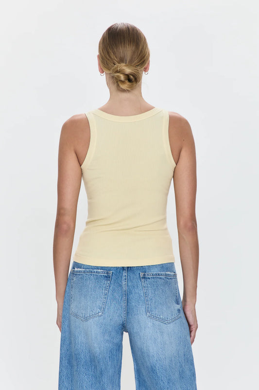 Christy Curved Hem Tank