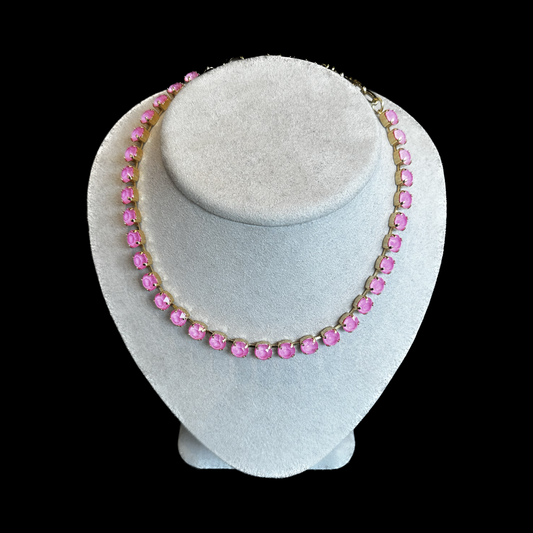 Oakland Necklace in Bubblegum Pink