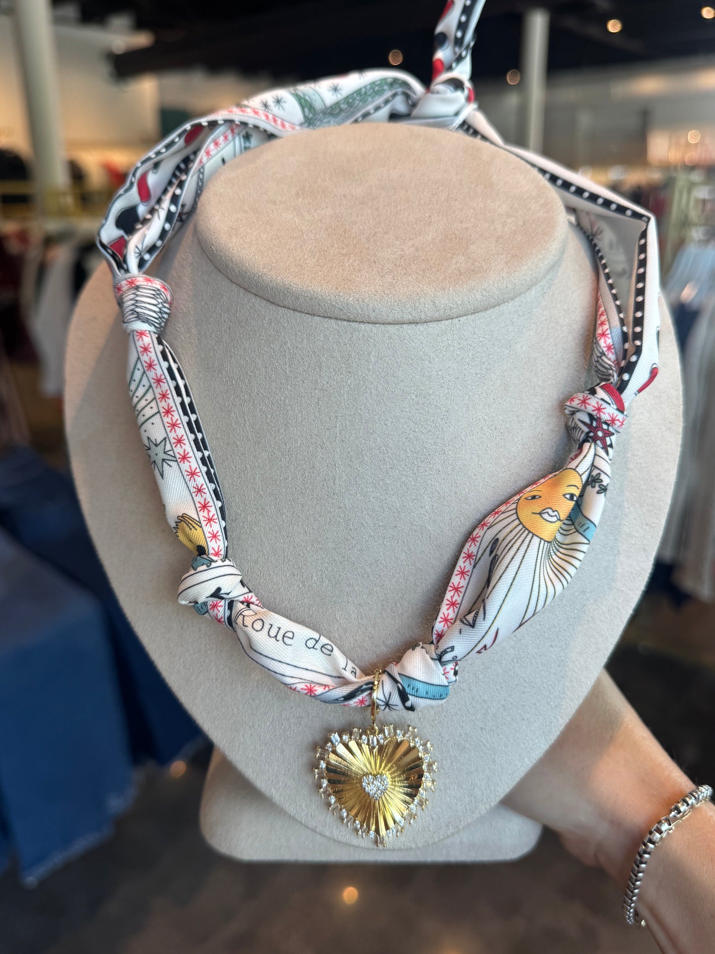 Kyra Scarf Necklace