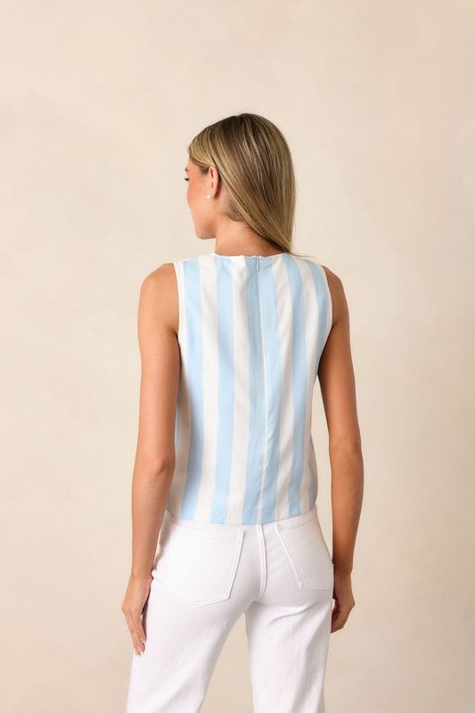 Whitby Tank Top in Baby Blue