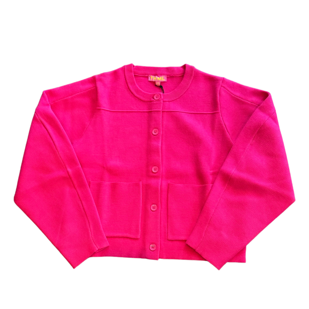 Long Sleeve Cropped Cardigan