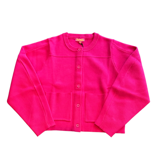 Long Sleeve Cropped Cardigan