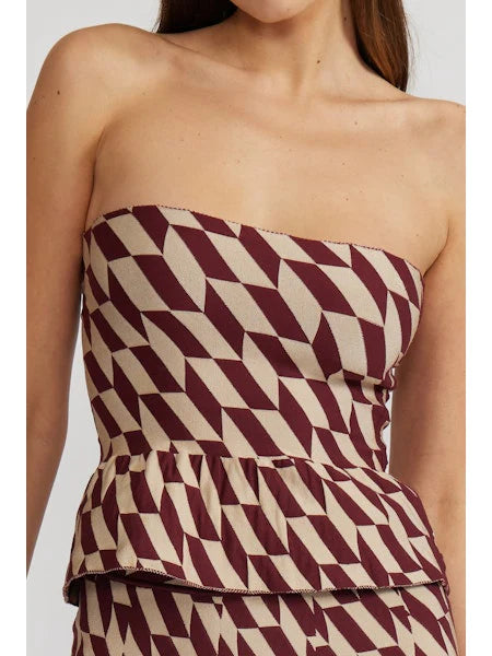 Antonella Strapless Top