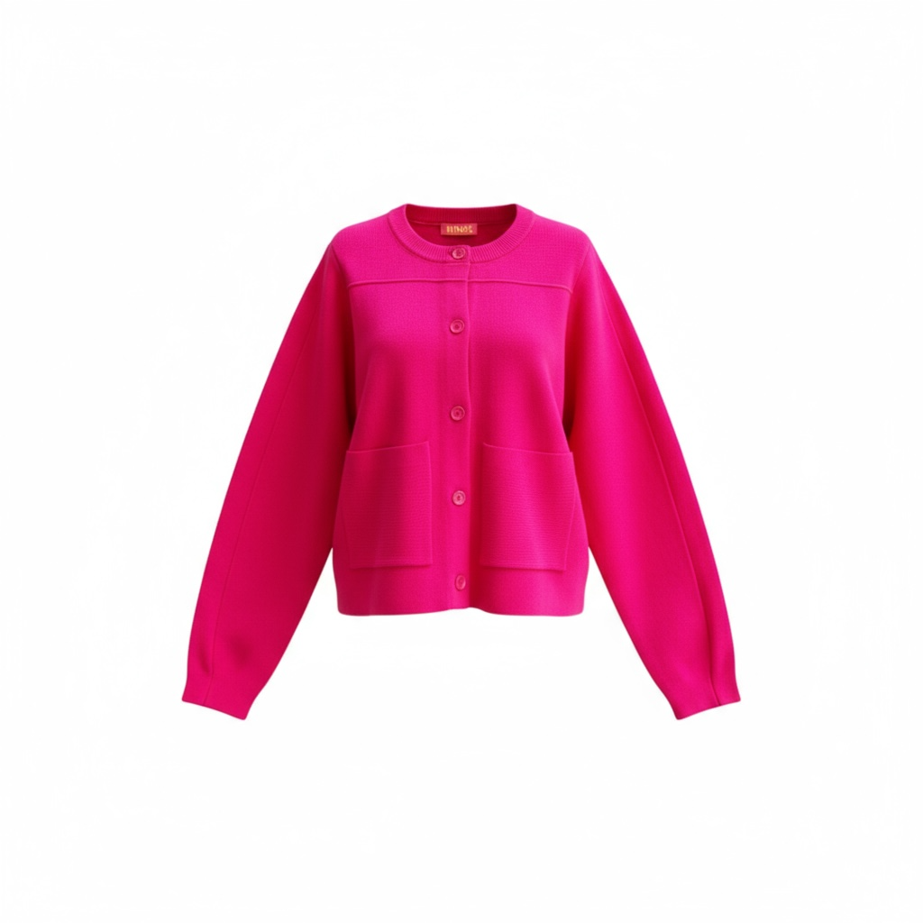 Long Sleeve Cropped Cardigan