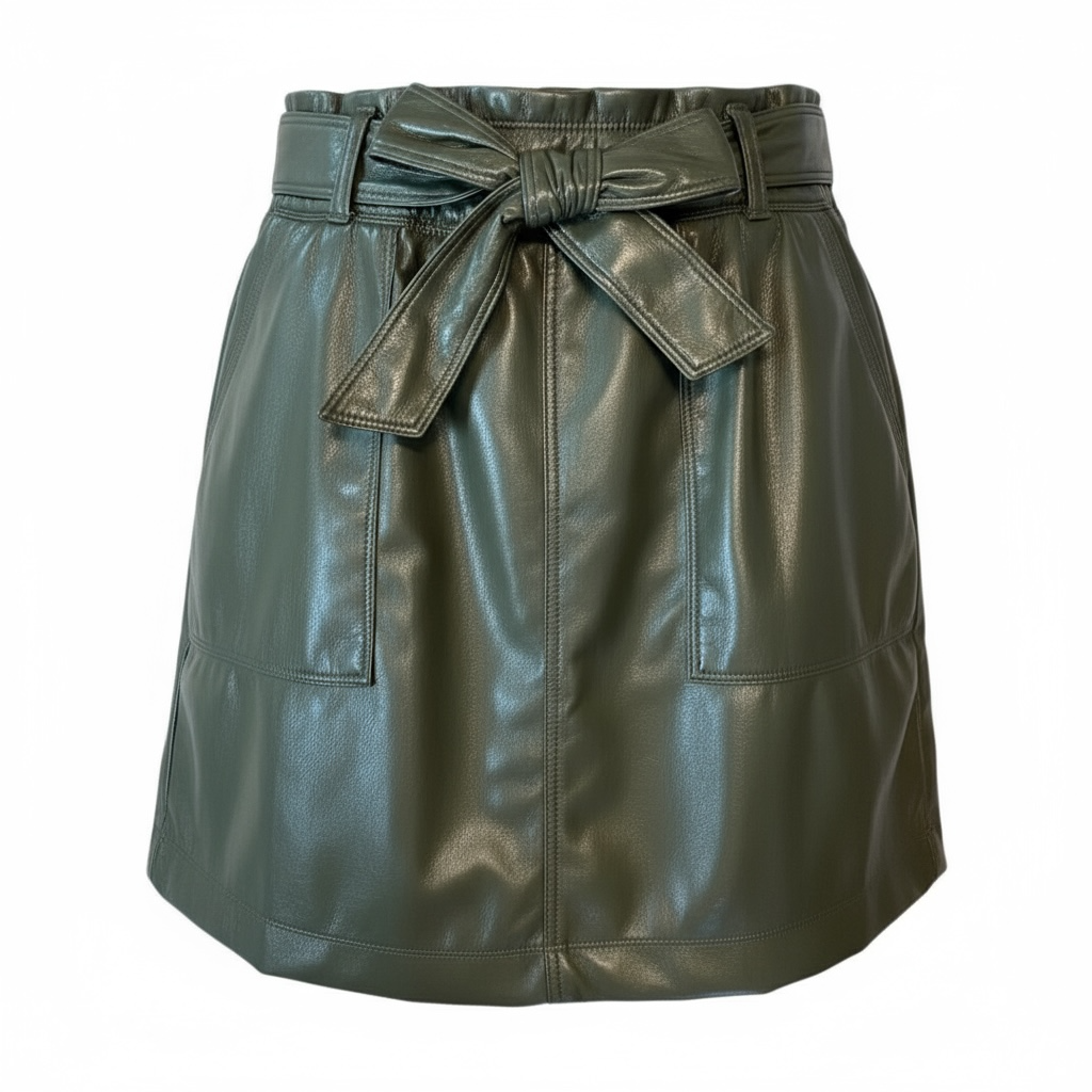Jaela Vegan Leather Skirt