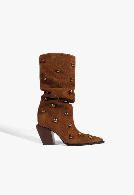 Tulsa Studs Suede Boots