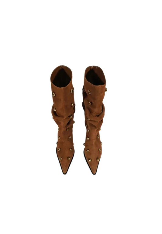 Tulsa Studs Suede Boots