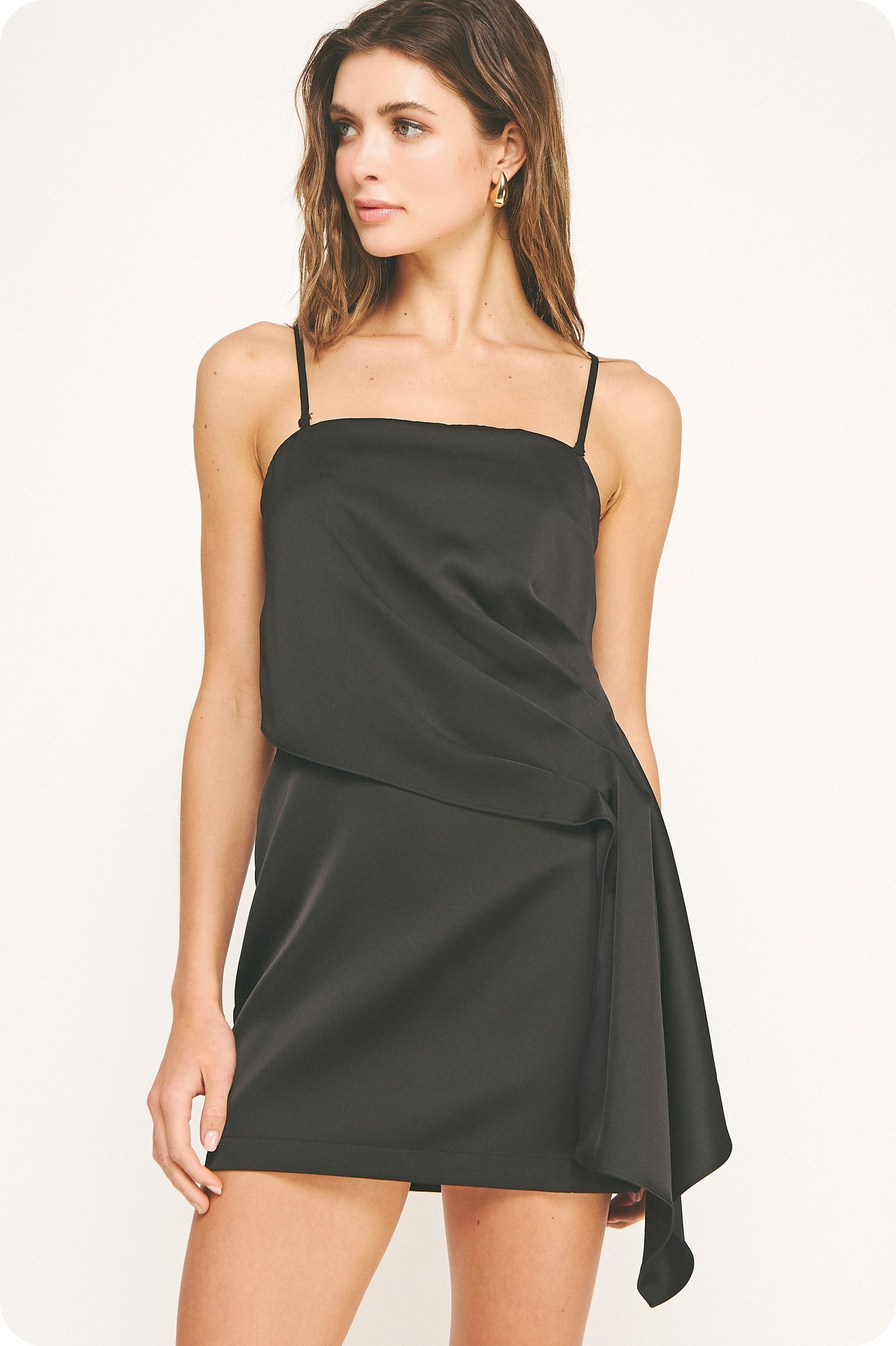 Pleated Tube Dress