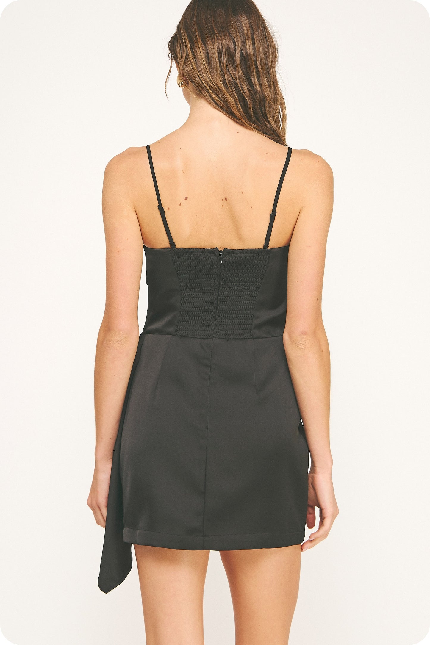 Pleated Tube Dress