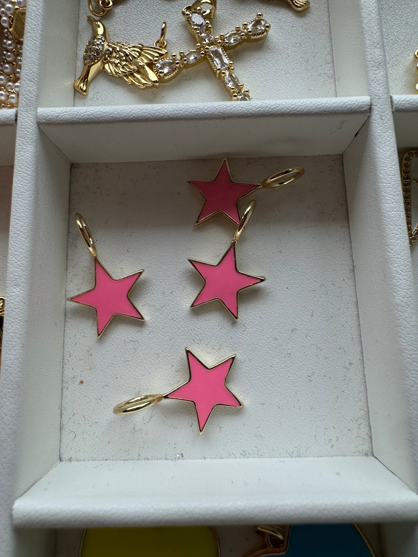 Pink Star Charm