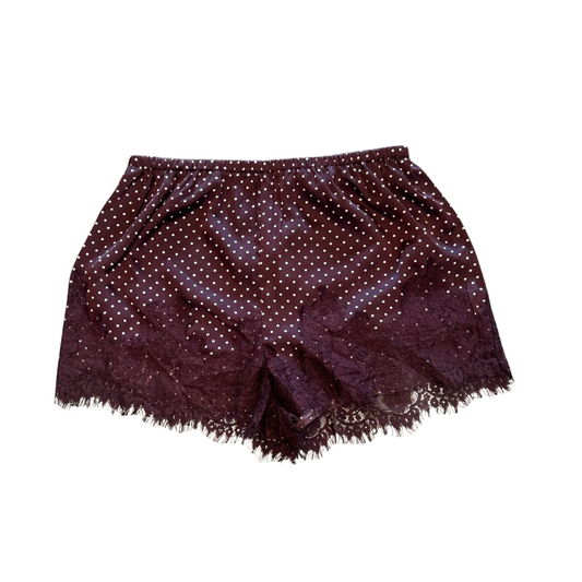 Polka Dot Lace Shorts
