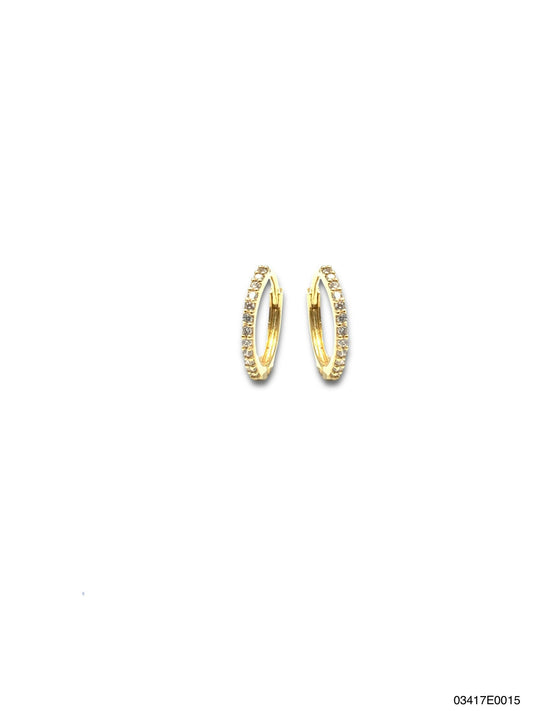 Charlotte Huggie Earring