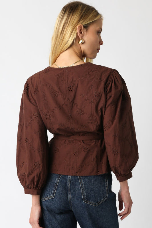 Nicole Belted Top