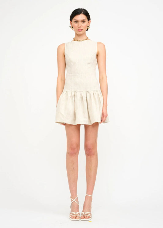Linen Madelyn Natural Dress