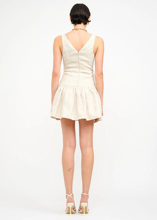 Linen Madelyn Natural Dress