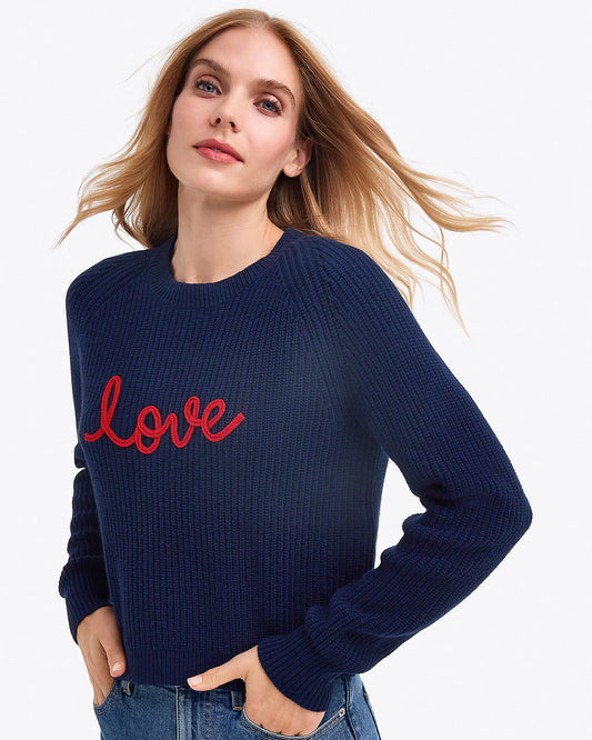 Love Crewneck Sweater