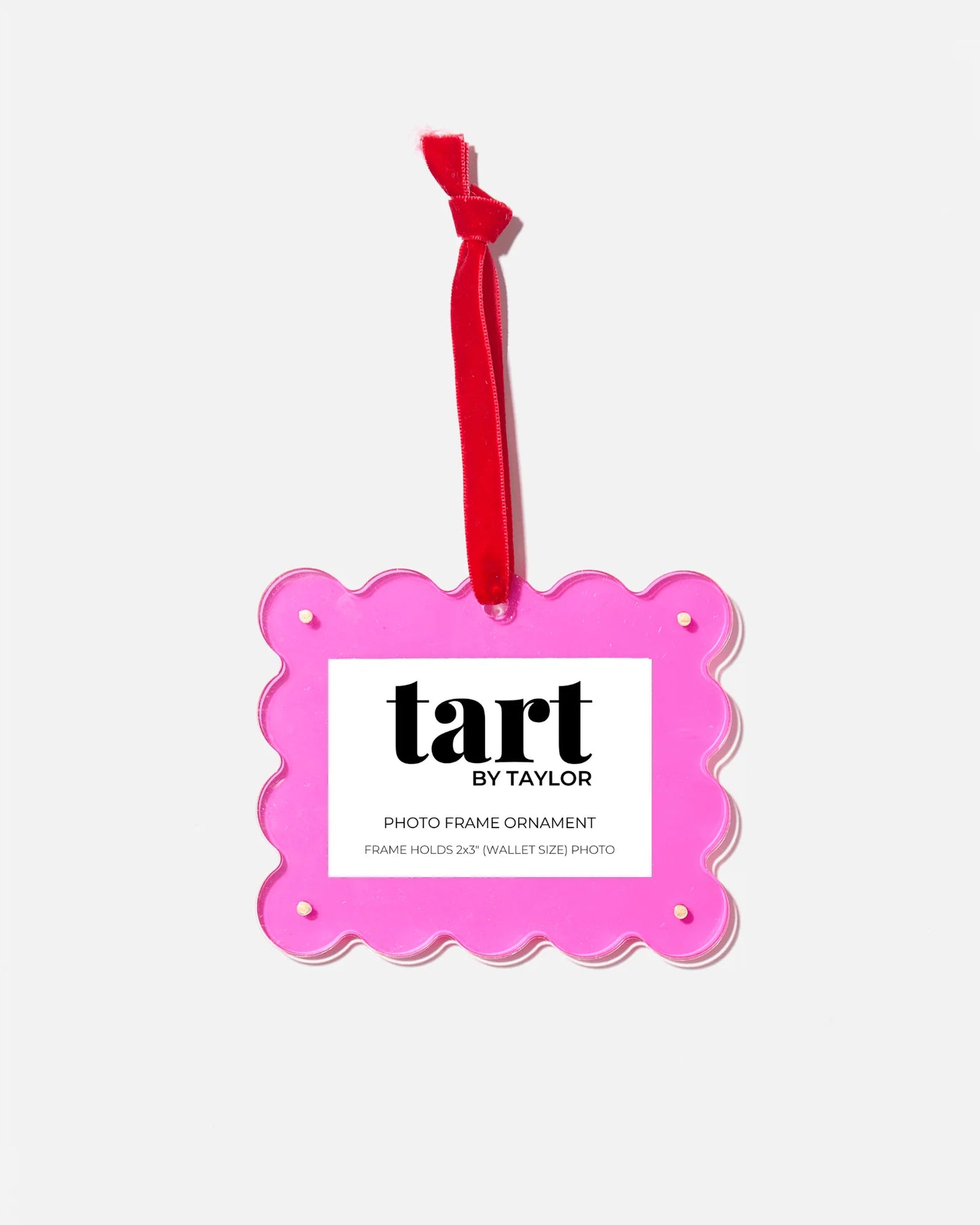 Mini Scallop Frame Ornament