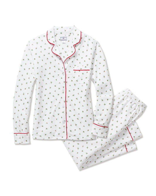Pima Pajama Pant Set Mistletoe Moments