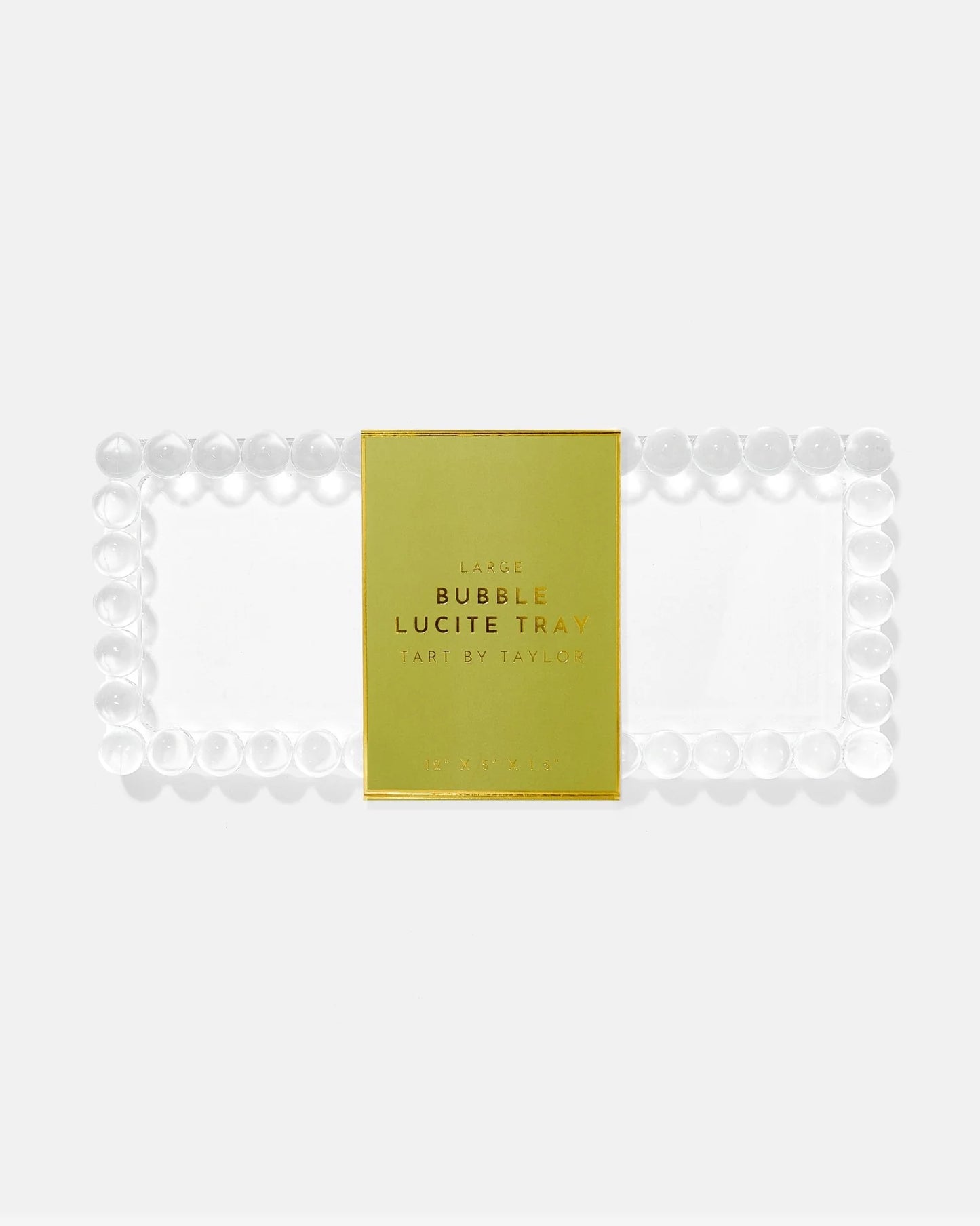 Large Bubble Lucite Tray
