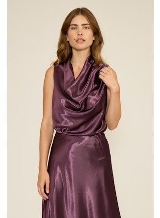 Dorothy Satin Top