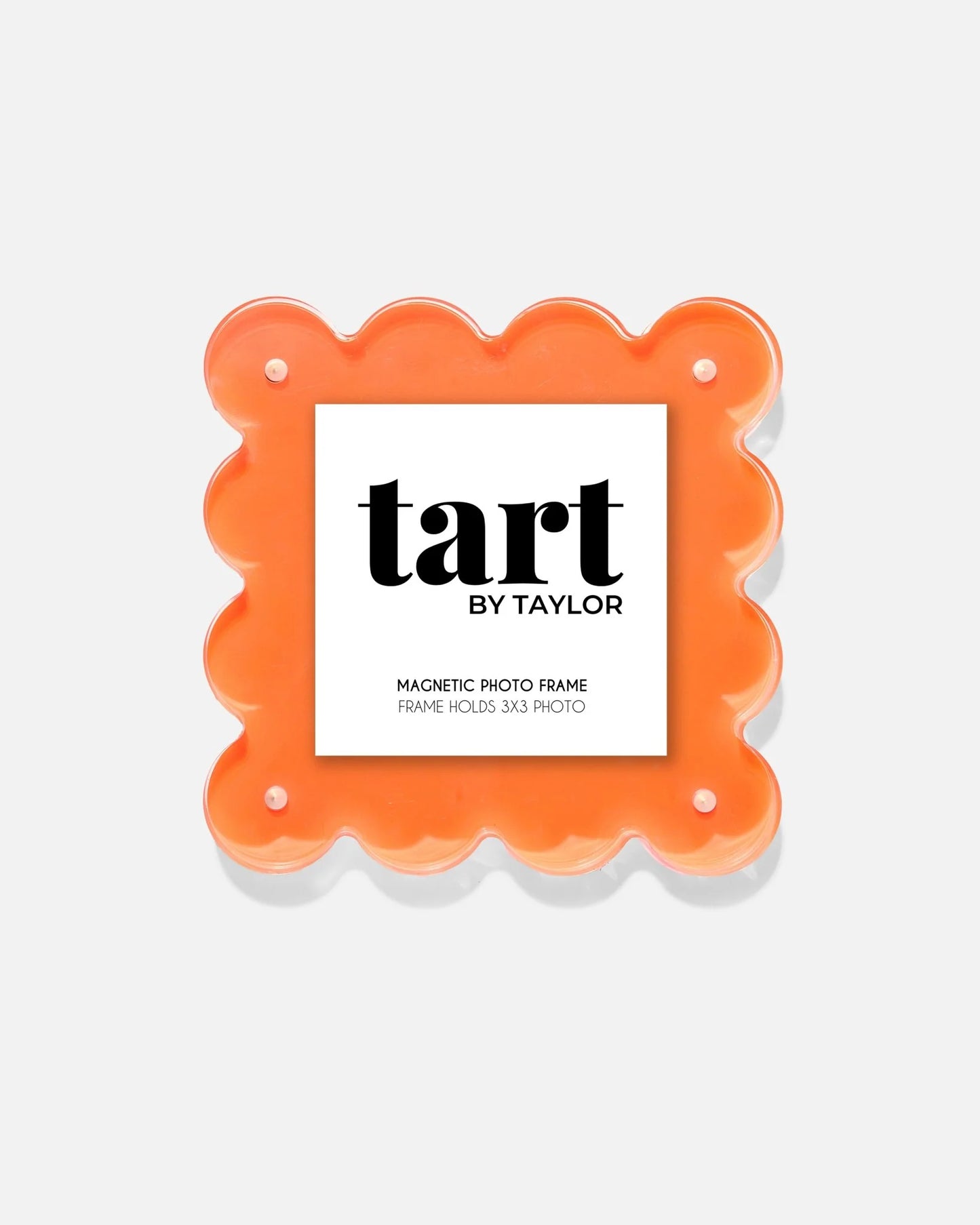 Mini Neon Orange Acrylic Picture Frame