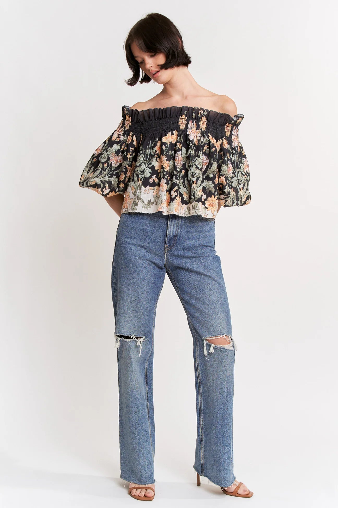 Iris Trapeze Blouse