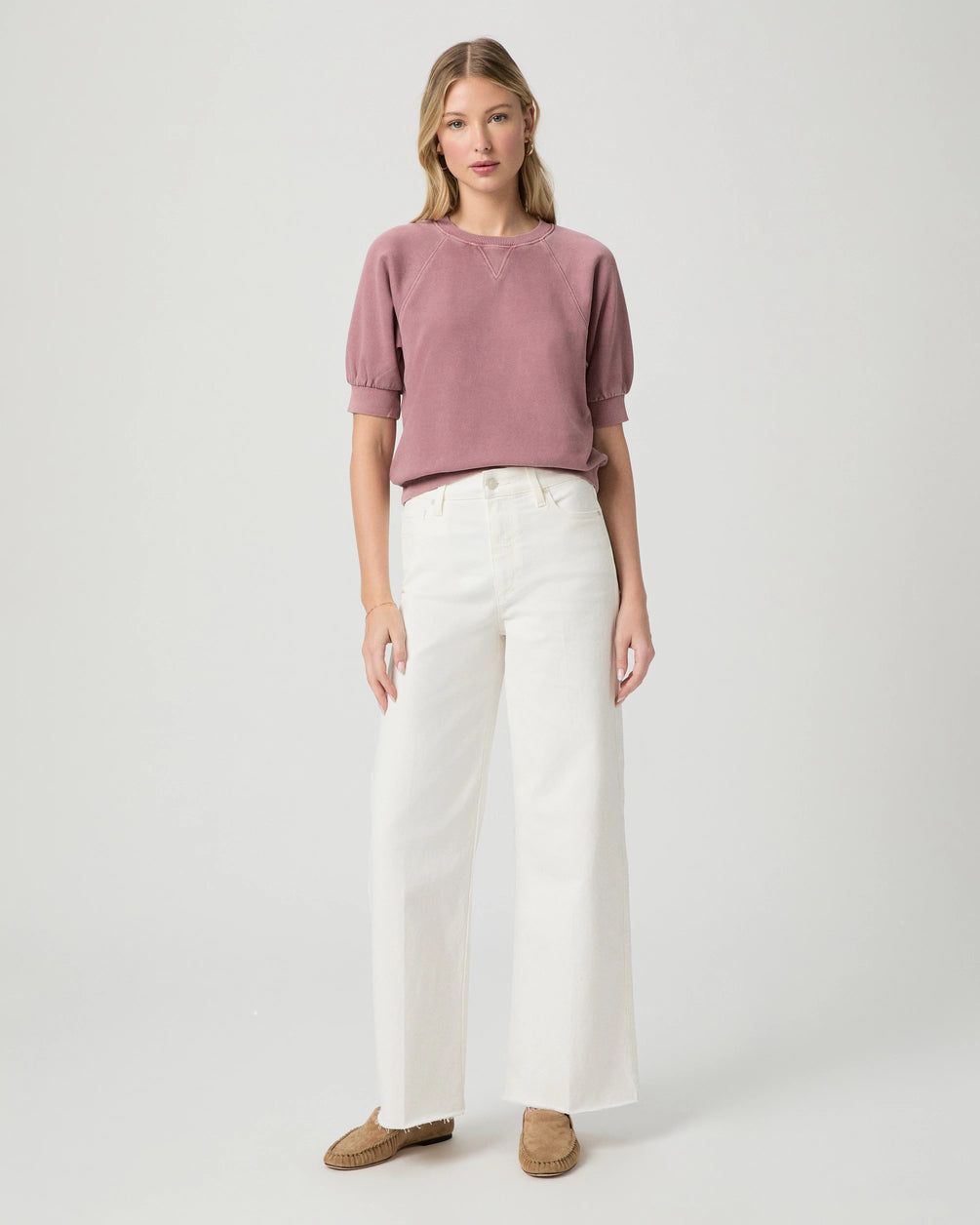 PAIGE Anessa 31” Welt Utility Raw Hem