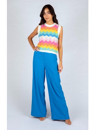 Pastel Multi Sleeveless Sweater