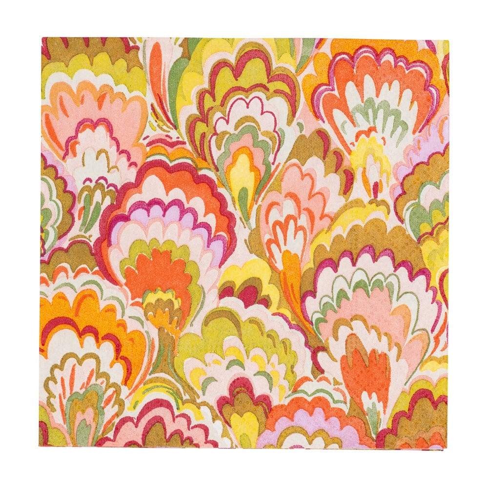 Marbled Ceramica Cocktail Napkins