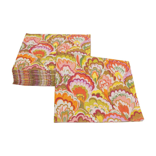 Marbled Ceramica Cocktail Napkins