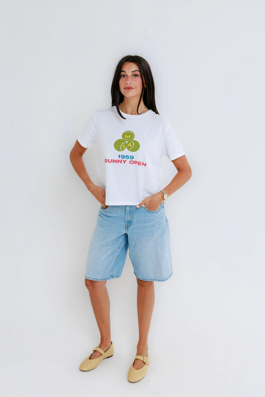 MIA Sunny Open Tee-L
