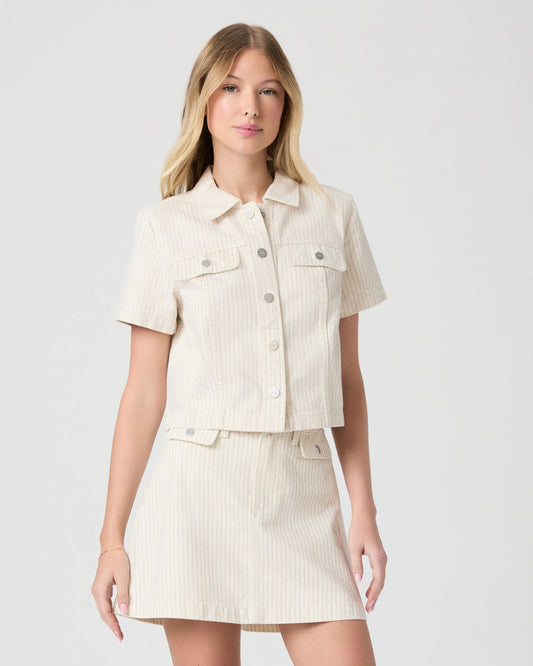 Elly Jacket Tonal Stripe