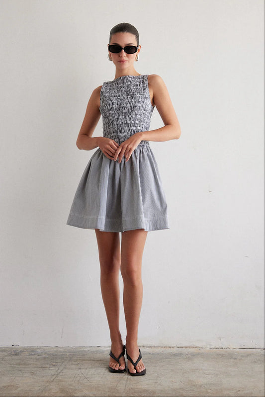 Marisol Sleeveless Mini Dress-XS