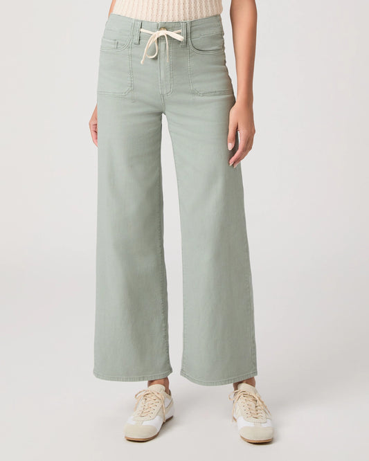 Ari Wide Leg Pant in Seaglass